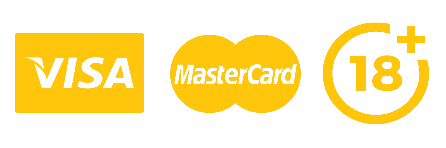 Visa, Mastercard and 18+ only